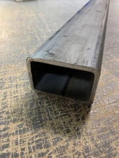 2" x 3" Steel Rectangle Tube x 3" Long, 3/16" Wall (0.188"), Mild Steel