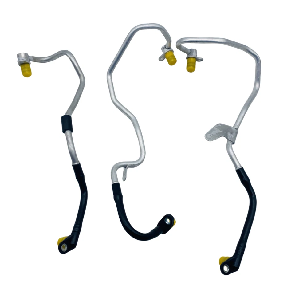 3Pcs Quality Aluminum Turbo Coolant Line Fits Mercedes-Benz CLS550 E550 CL63 AMG - Image 3 of 4