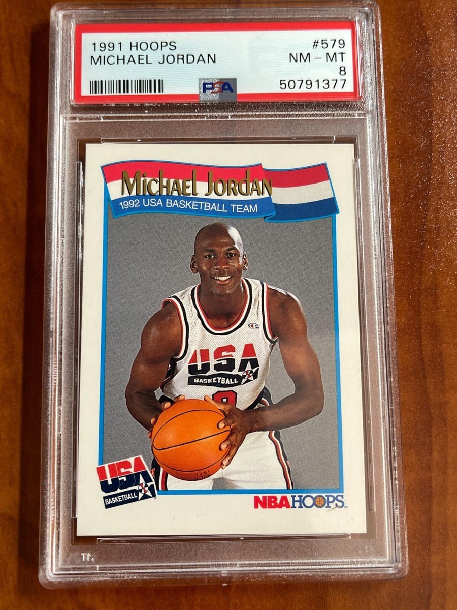 🔥 1991-92 NBA HOOPS MICHAEL JORDAN USA BASKETBALL TEAM PSA 🔥 1991-92 NBA HOOPS MICHAEL JORDAN USA BASKETBALL TEAM PSA