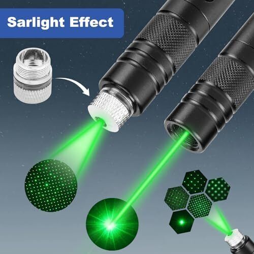 Green Laser Pointer High Power Pen - Long Range Rechargeable Laser Beam, USB Cha - Picture 2 of 6