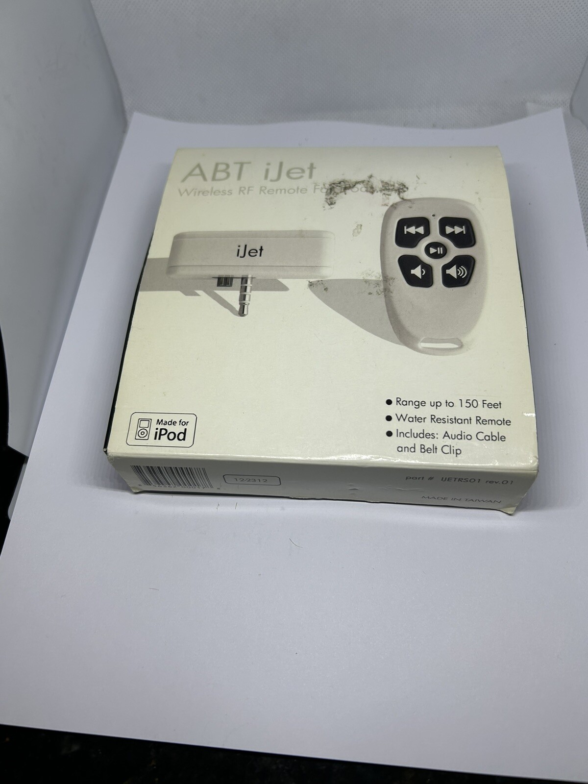 ABT iJET Wireless RF Remote for iPod with 150-Foot Range