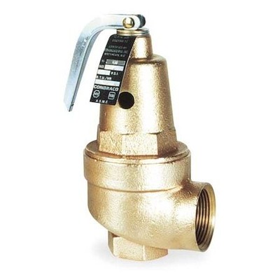 Apollo Valves 1060605 Safety Relief Valve,1-1/4In,30Psi,Bronze