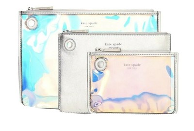 kate spade holographic wallet