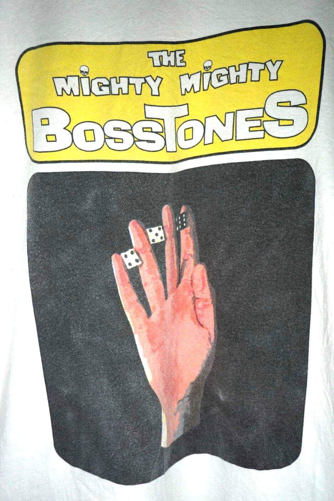 The Mighty Mighty Bosstones T Shirt Pu 1990s vintage concert t-shirt, vintage, size XL, single stitch, B+ condition