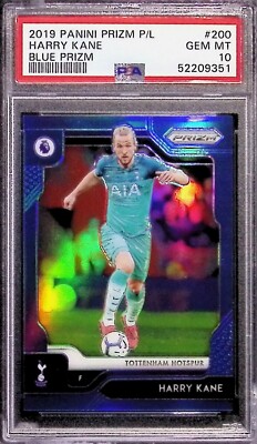 2019 Panini Prizm P/L #200 Harry Kane /199 Blue Prizm