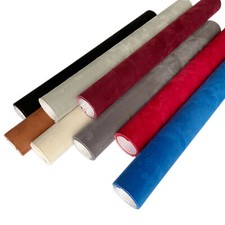 36€/m² Selbstklebend Mikrofaser stoff folie Wildleder Optik Stretch Weinrot