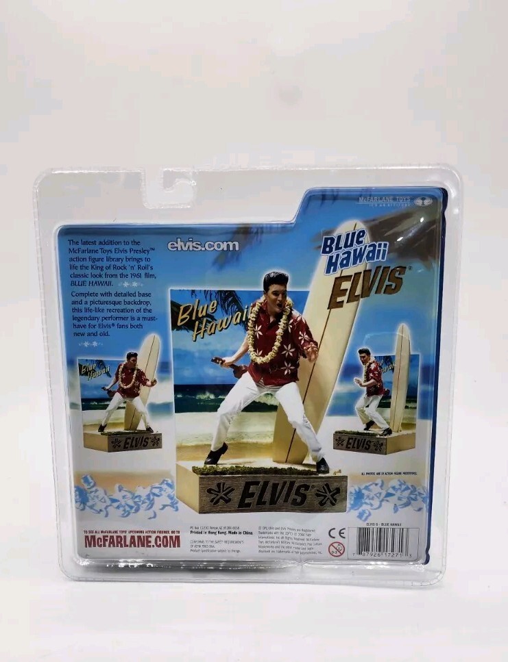 Elvis Presley Blue Hawaii 6in Action Figure McFarlane Toys for
