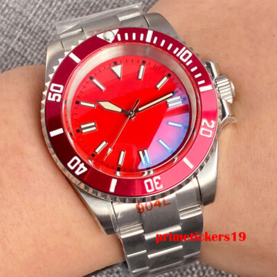 Tandorio Domed Sapphire Fashion Dive Men's Automatic Watch Luminous NH35 PT5000