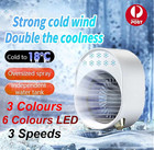 Portable Air Conditioner USB Fan Cooler Humidifier Water Cooling Fan Purifier AU