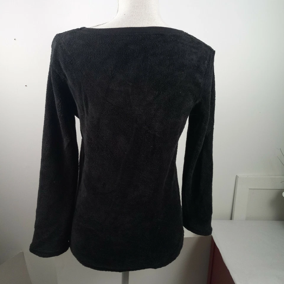 Prendas para dormir Despicable Me 3 Unicorn XS 0-2 polar negro manga larga cuello en V  Foto 4 de 4