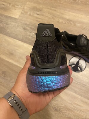 Adidas UltraBoost ClimaCool DNA Black Hazard Blue GX7808 Men's 7.5