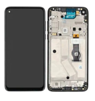 Original Motorola Moto G8 Power Display Touchscreen Bildschirm Rahmen Blau