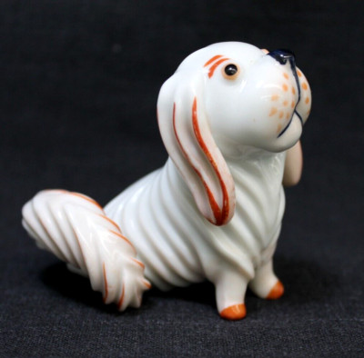 Metzler Ortloff Walter Bosse Pekingese Dog Figurine Art Deco 1930