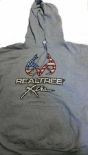 Buckwear Realtree Usa Chipped Logo Lightweight Pullover Hoodie - SIZE 2XL