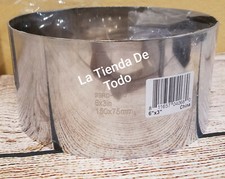 6"x3" PRO SERIES PROSERIES STAINLESS ROUND PASTRY & CAKE RING FITS SSRD6030 READ