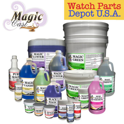 Magic Cast Ultrasonic Cleaner for Jewelry Metal Cleaning