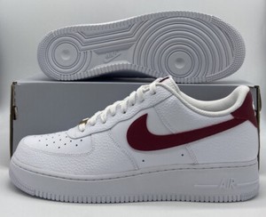 Nike Air Force 1 Retro Low White Team Red CZ0326-100 Mens Size | eBay