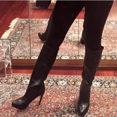 charles david knee high boots