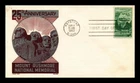 DR JIM STAMPS US COVER MOUNT RUSHMORE 25TH ANNIVERSARY FDC BOLL CACHET CRAFT