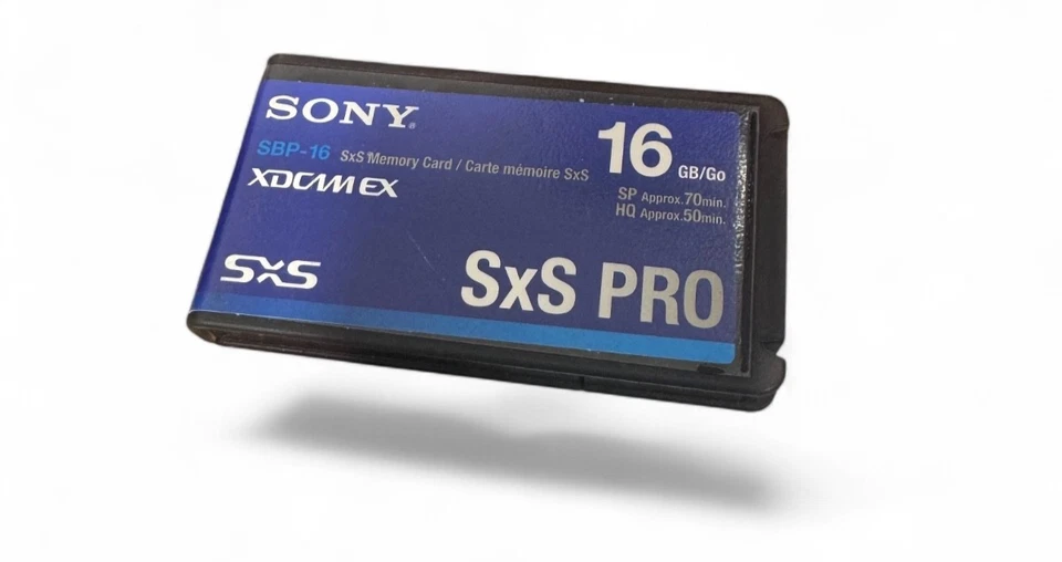 Original 16G Sony SXS PRO 16GB Memory Card SBP-16 SP 70min HQ 50min - Image 2 of 2