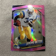 Panini 2025 Prizm Pink Prizm Jerome Bettis #235 Los Angeles Rams NFL Football