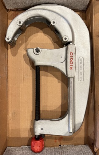 Vintage Rigid No. 136 Pipe Tubing Cutter 3-1/2" to 6-5/8" NEW OLD STOCK - Picture 4 of 11