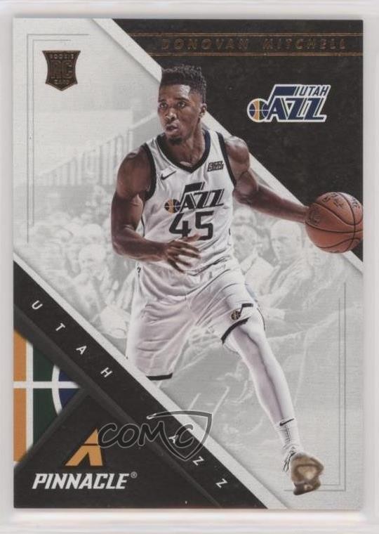 2017-18 Panini Chronicles Pinnacle Donovan Mitchell #257 u5y