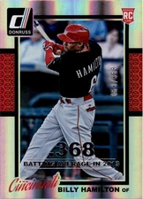 2014 Donruss Stat Line Season #281 Billy Hamilton /368 - BB