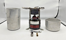 Estufa de campamento de cocina quemador de gas SMP 1982 militar de Estados Unidos de colección BONITA LIMPIA