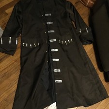 Pirates Coat,brown,lined,longer,looks Like Jack Sparrows M-lg