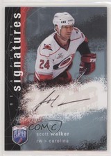 2007-08 Upper Deck Be a Player Signatures Scott Walker #S-WA Auto 0f6