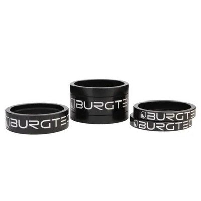 Burgtec Vorbau Spacer Kit in Burgtec schwarz