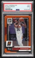 2022 Chronicles Donruss Optic Traded Orange 32/75 Kevin Durant PSA 9 MINT 0z5u