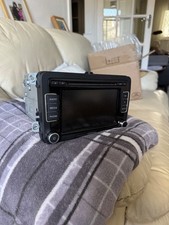 VW POLO STEREO RADIO CD PLAYER HEAD UNIT 2012 3C8035195