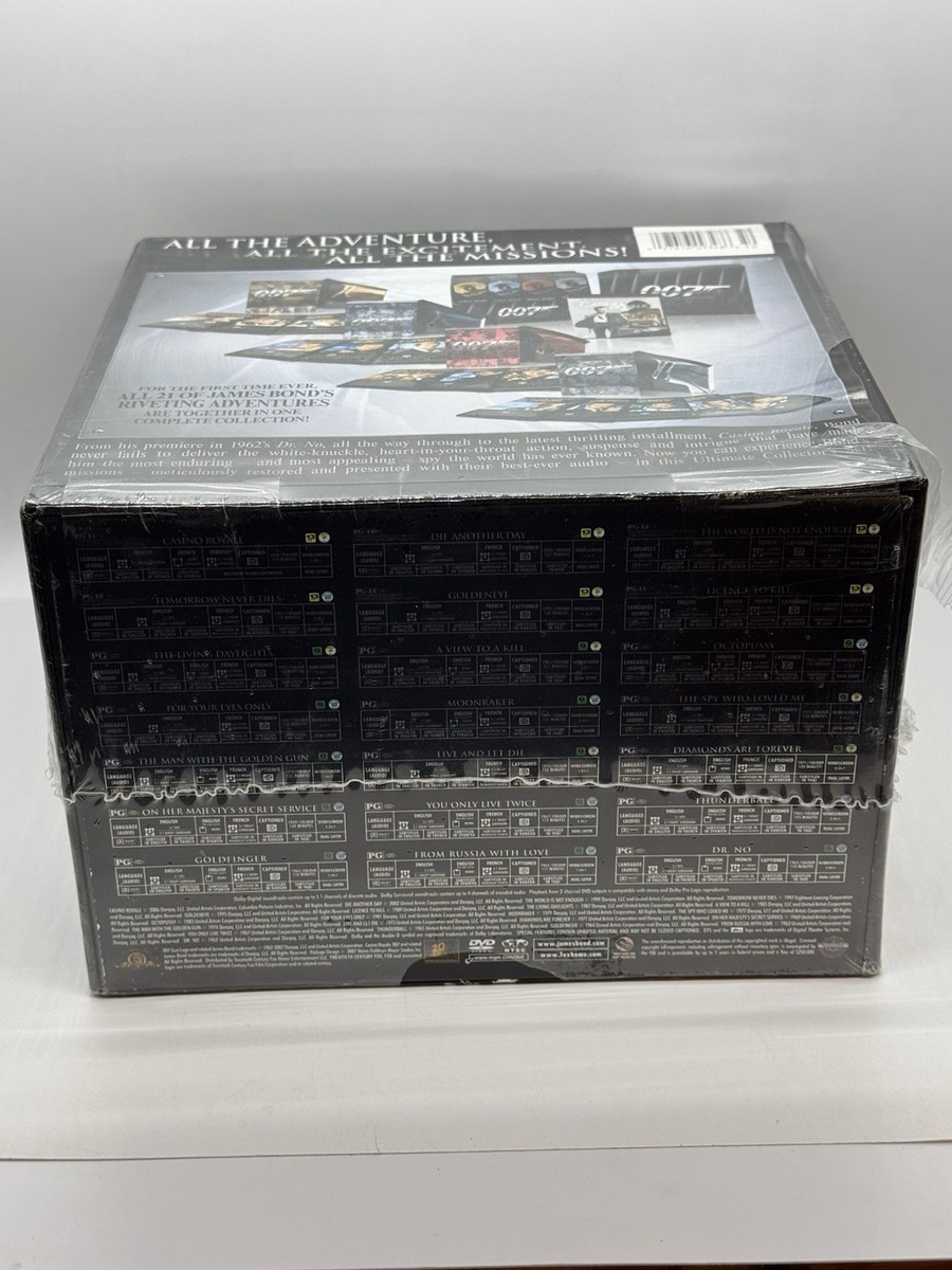 James Bond Ultimate Edtion Collectors Set 007 (42 DVD