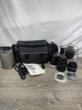 Minolta Maxxum STsi 35mm Film CameraAF 4 Lens, Accessories, New Batteries,Tested