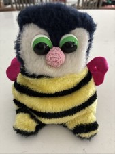 Vintage Rare Bumble Bee Plush Bean Bag Stuffed Animal