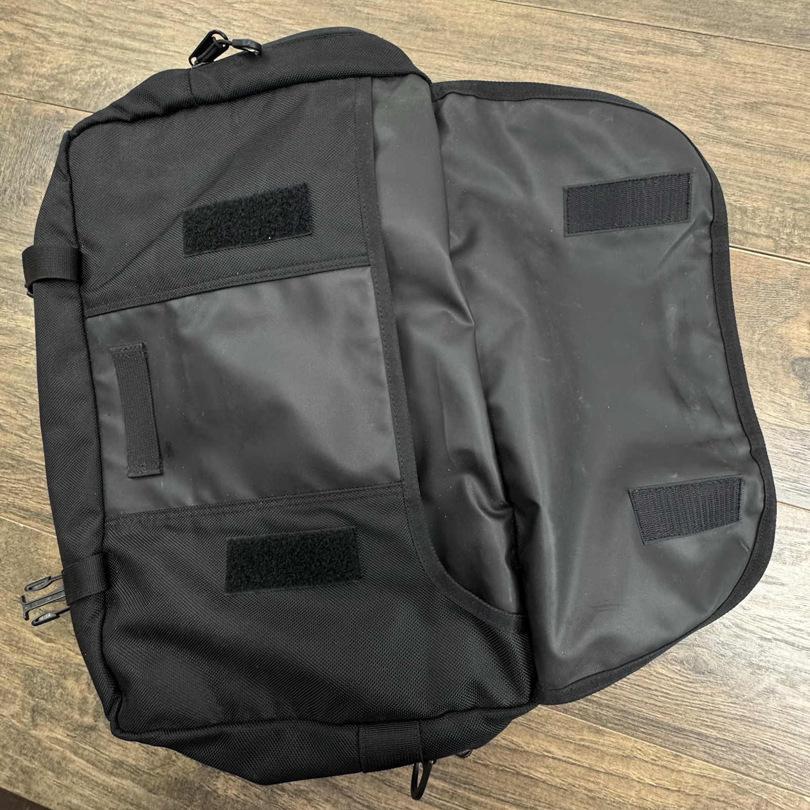 Timbuk2 x Dell Messenger Backpack Convertible 3 In 1 Black Canvas Laptop Bag