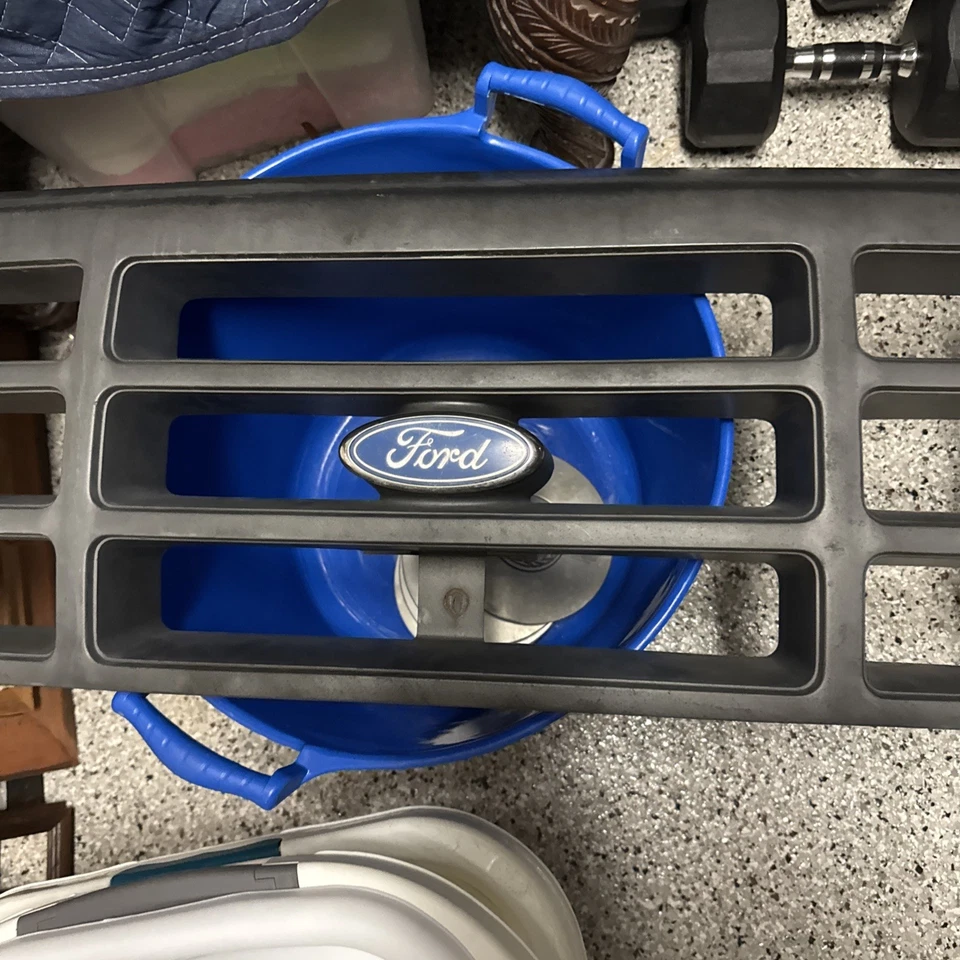 1994 Ford f150 Front Grille Black Plastic (With Hardware!) - Image 2 of 4