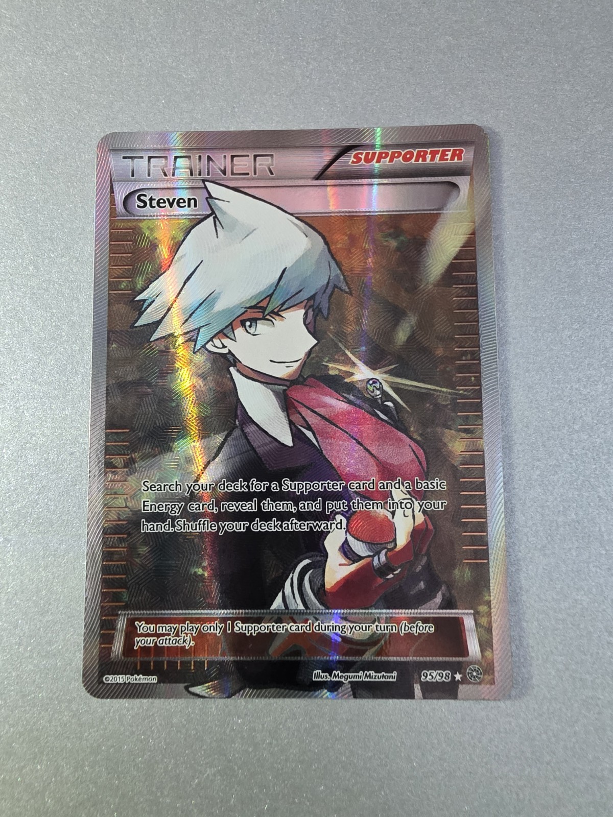 Steven 2015 XY: Ancient Origins #95/98 Holo (Full Art) Price Guide - Sports  Card Investor