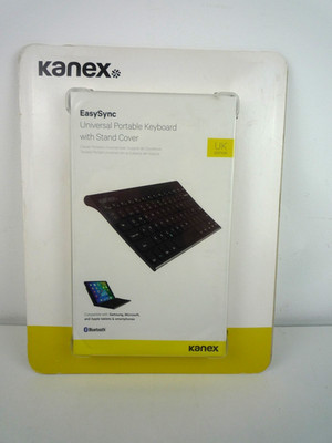 Kanex EasySync Universal Tragbare Tastatur mit Ständer Abdeckung Android oder iPad