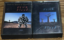 Pink Floyd Live - Delicate Sound Of Thunder 2 Cassette Tapes 1988 CBS