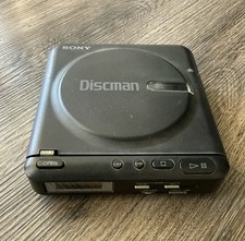 Sony D-2 Discman CD Compact Disc Music Player Vintage Black Tested  Working
