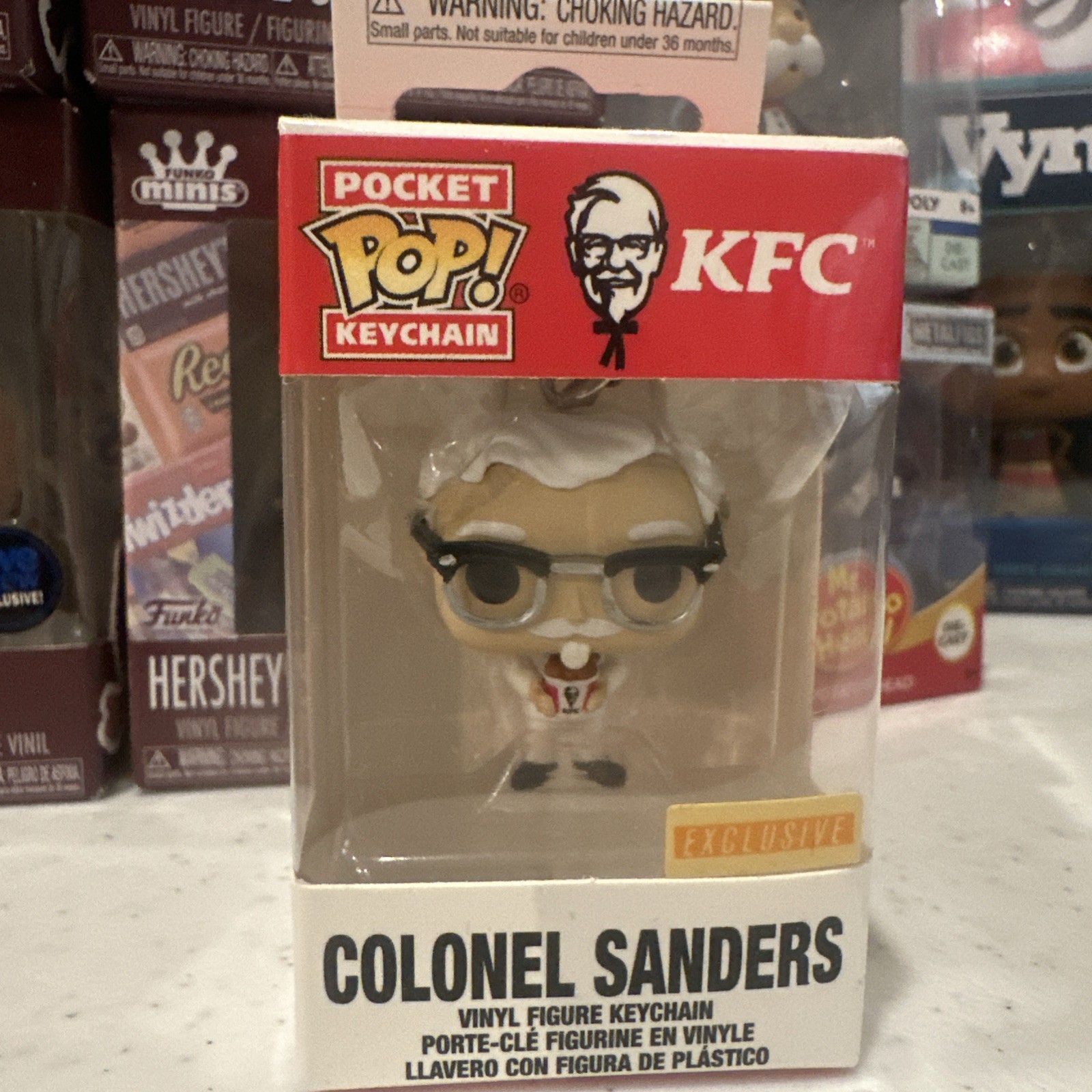 Funko Pocket Pop Keychain Colonel Sanders KFC Exclusive Vinyl Figure ...
