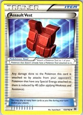 Assault Vest 133/162 Uncommon Regular Card XY - BREAKthrough Pokemon TCG LP