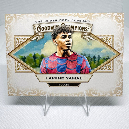 Upper Deck 2025 Goodwin Champions Base Set Lamine Yamal Soccer Spain #98