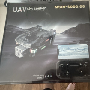 DMES UAV Sky Seeker Camera Drone 3km Range 31min Flight 1kg 1-Year Warranty