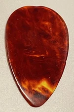 Vintage Guitar Pick-1950’s D’Andrea 369-Tort Celluloid-Medium-Lite Wear