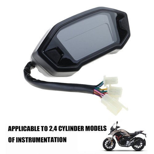 DC8-12V Multifunctional Motorcycle Dashboard Digital Speedometer Thermometer - Picture 7 of 8