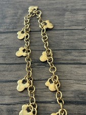 Childs Necklace 11"mouse Charms Brass Color Used